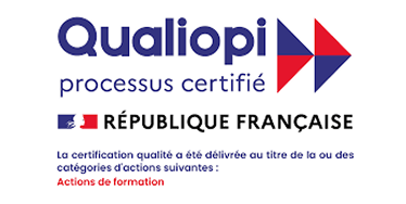 Logo certification Qualiopi décerné a Theneoshields